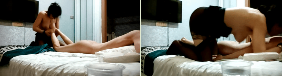 [MP4/541MB]2023-3-2【秦总会所探花】大奶骚女技师，黑丝足交享受，翘起屁股猛怼 - 截图2