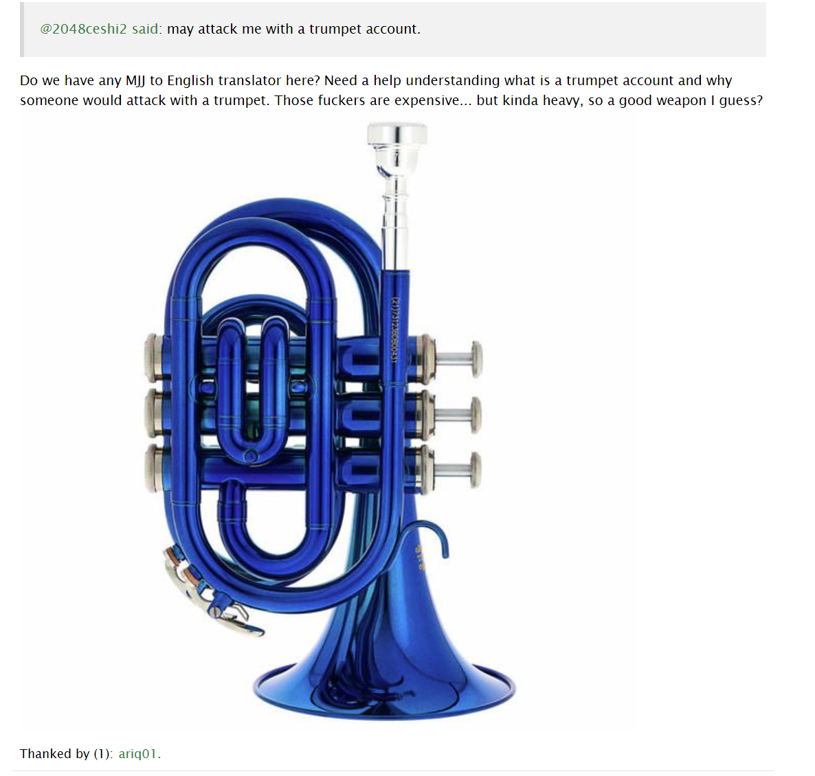 分享LET趣闻一则