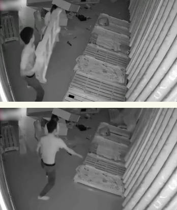 【某某门事件】 廊坊金湾幼儿园幼师被前男友找上门争吵打砸过后被男友按在木板床上强奸！