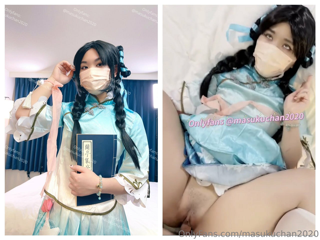 图片[2]-国产网黄，Pornhub博主。视频内容是各种cosplay和相当不用心的剧情。女主屁眼上有个大痔，除此以外总体质量还不错。【#masukuchan2020】-巫小幺资源