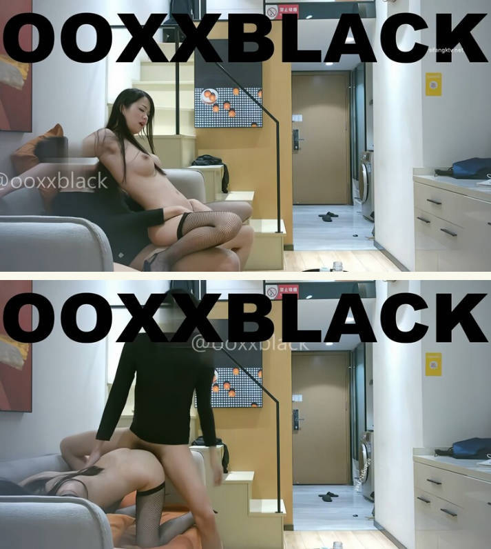 【超清4K版精品】推特原创大神【OOXXBLACK】口活一流步步紧逼，先是艳舞挑逗，从沙发战至楼梯到沙发