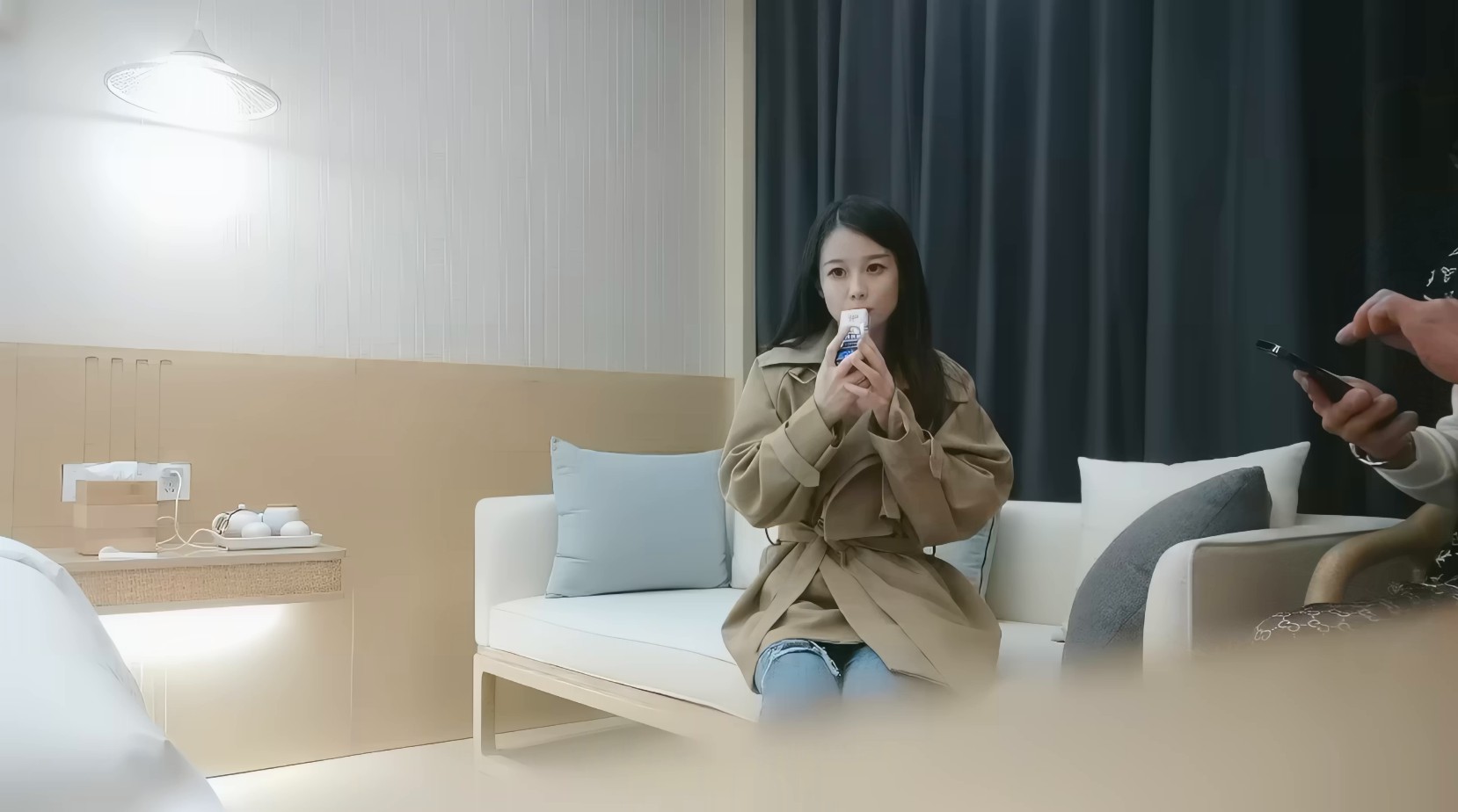 【短片x20】溫柔靦腆十九歲弓腰新手稚嫩妹