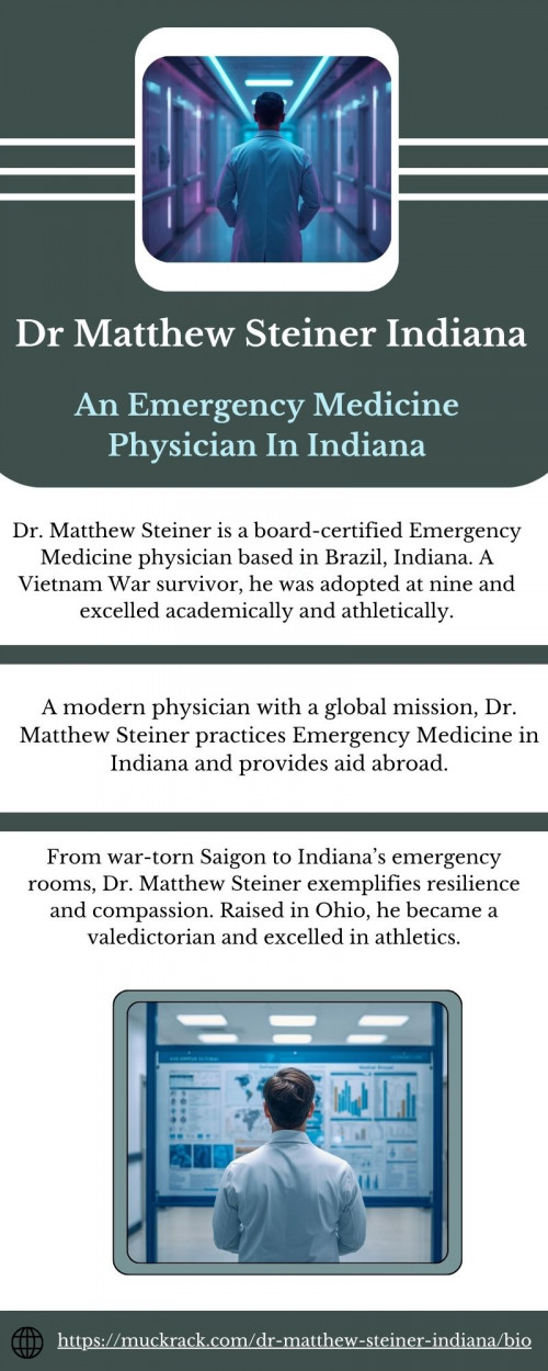 Guided by purpose, Dr. Matthew Steiner expands the impact of Emergency Medicine. Based in Brazil, Indiana, he combines trauma leadership with global medical missions. Board-certified and trained in toxicology, he also draws from lived refugee experience to deliver holistic, skillful, and deeply human care to diverse populations.
