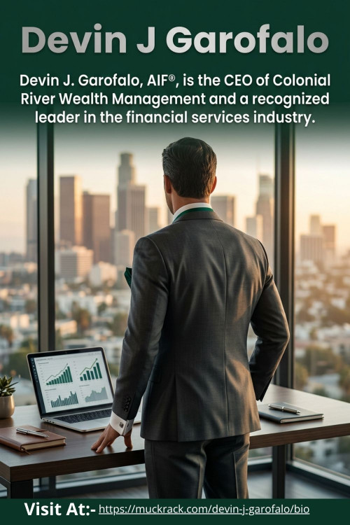 Devin J. Garofalo, AIF®, is the driving force behind Colonial River Wealth Management, a top-ranked advisory firm in Virginia. Known for his integrity and client-focused approach, Devin is also an Eagle Scout, a long-time sports coach, and a church leader—proof that his values extend beyond the financial world.