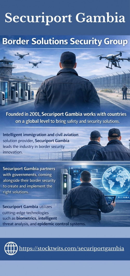 Securiport Gambia was founded in 2001 and works with countries across Africa and other parts of the globe, implementing border security solutions. The privately owned company supports the government’s border security efforts with cutting-edge technology that enhances civil aviation and migration controls. Securiport Gambia implements biometrics and data analytics as well as other high-tech cross-border crime prevention strategies.
