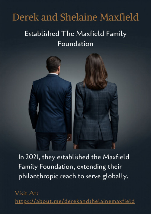 Shelaine and Derek Maxfield have been widely recognized for their leadership and philanthropy. Utah Valley Magazine named them Philanthropists of the Year. Their nonprofit, Saprea, was named by the Stand Together Foundation as one of America’s most transformative charities. Shelaine, Saprea’s founder and board chair, champions survivor support and awareness.