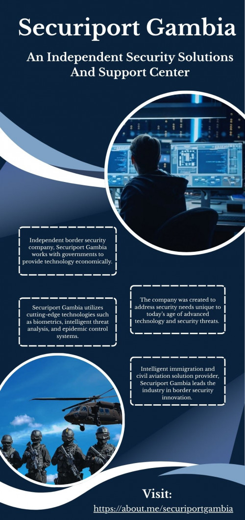 Securiport Gambia is the security solution for dozens of African countries. Established in 2001, the company was founded to address changing border security needs in a technology-driven age. Securiport Gambia takes part in the installation, implementation, training, and upgrades of all safety systems it puts into place for government border security teams.