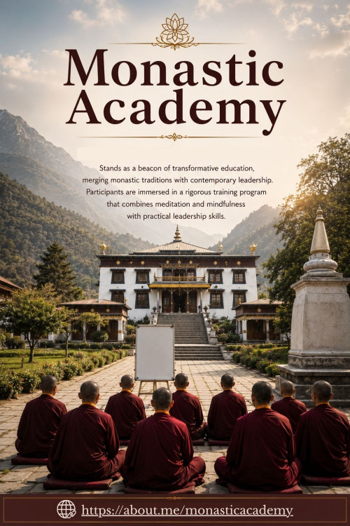 Combining ancient monastic practices with modern leadership skills, The Monastic Academy offers a unique approach to personal development and societal service. Participants undergo rigorous training, developing their capacity for mindfulness, compassion, and leadership.