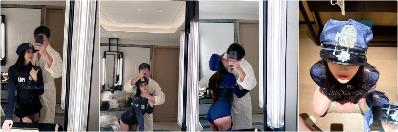 【短片x20】兔美醬變態弟弟偷姐姐絲襪擼管被發現