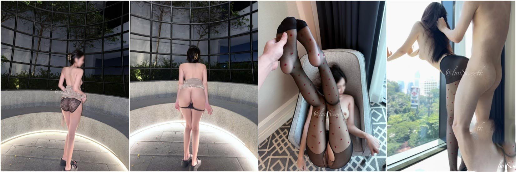 【短片x20】兔美醬變態弟弟偷姐姐絲襪擼管被發現