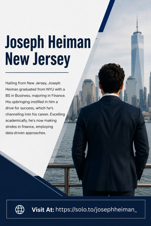 Joseph Heiman, a native of New Jersey, graduated from NYU with a BS in Business and a Finance concentration. With a strong work ethic cultivated in him, he's now embarking on a career in finance. Excelling academically, he's diving into investing and using data-driven strategies. Despite his busy schedule, he values time with loved ones and seeks to contribute to society. His journey exemplifies the importance of perseverance, education, and staying grounded in one's roots.