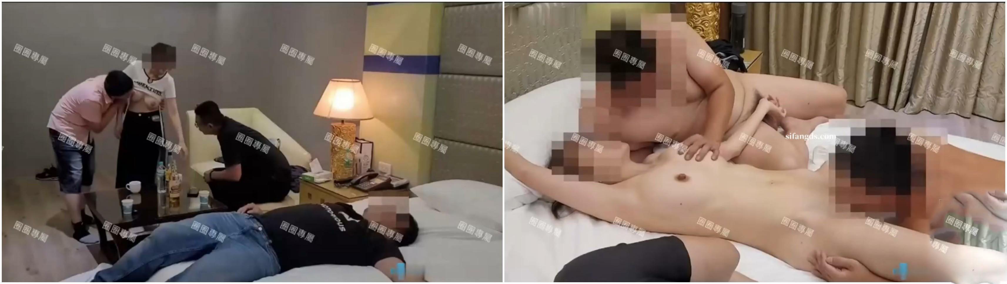【短片x20】人體模特朵朵和安雅雙人校服調教啪啪大片