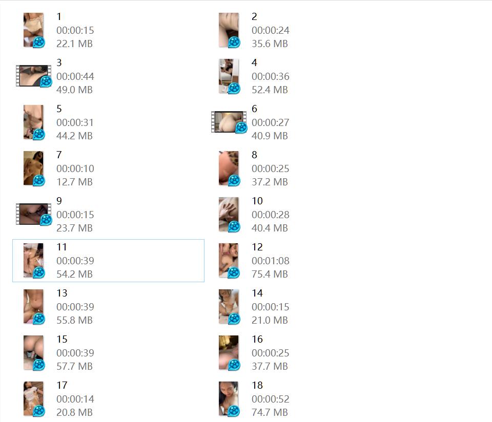 【短片x20】深夜帶幾個妹子出來露出，精彩刺激！