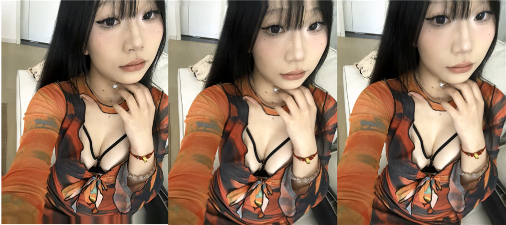 【短片x20】高價值臉部由大胸舌頭美甲女孩