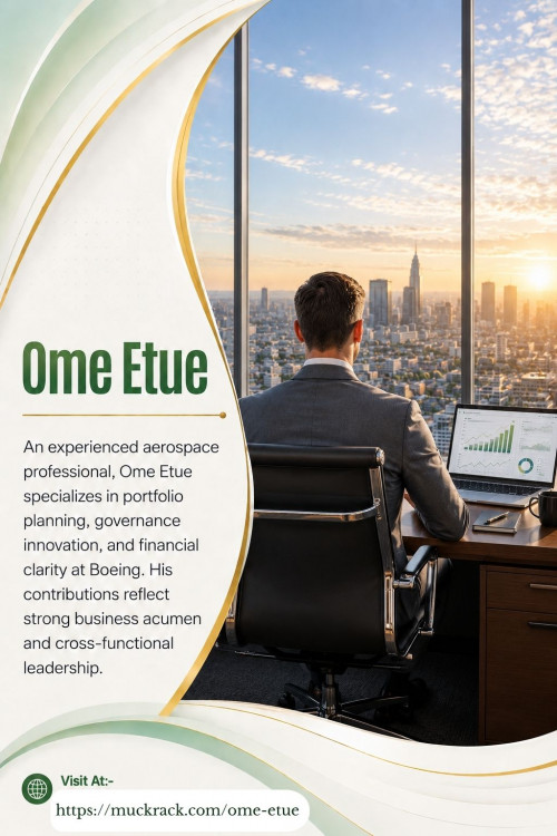 At Boeing, Ome Etue has helped shape portfolio governance systems that improved transparency, strengthened planning, and generated significant cost savings. With degrees from Seattle University and Texas A&M, he brings financial insight and strategic discipline to every challenge. Ome also invests in youth mentorship, soccer leadership, travel, and meaningful community engagement.