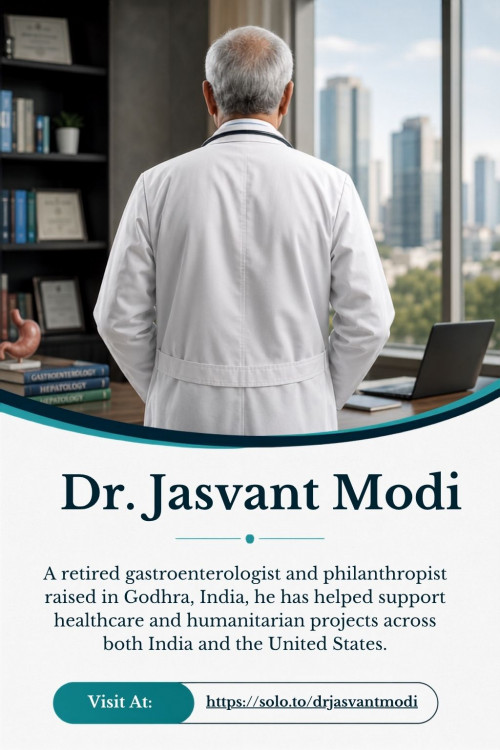A gastroenterologist born in Godhra, India in 1951, Dr. Jasvant Modi completed his medical degree at B.J. Medical College and residency in Chicago, Illinois before building a long American medical career. His philanthropic work, shaped by Jainism, includes leadership roles in hospital acquisition and administration as well as direct funding for educational and religious initiatives.