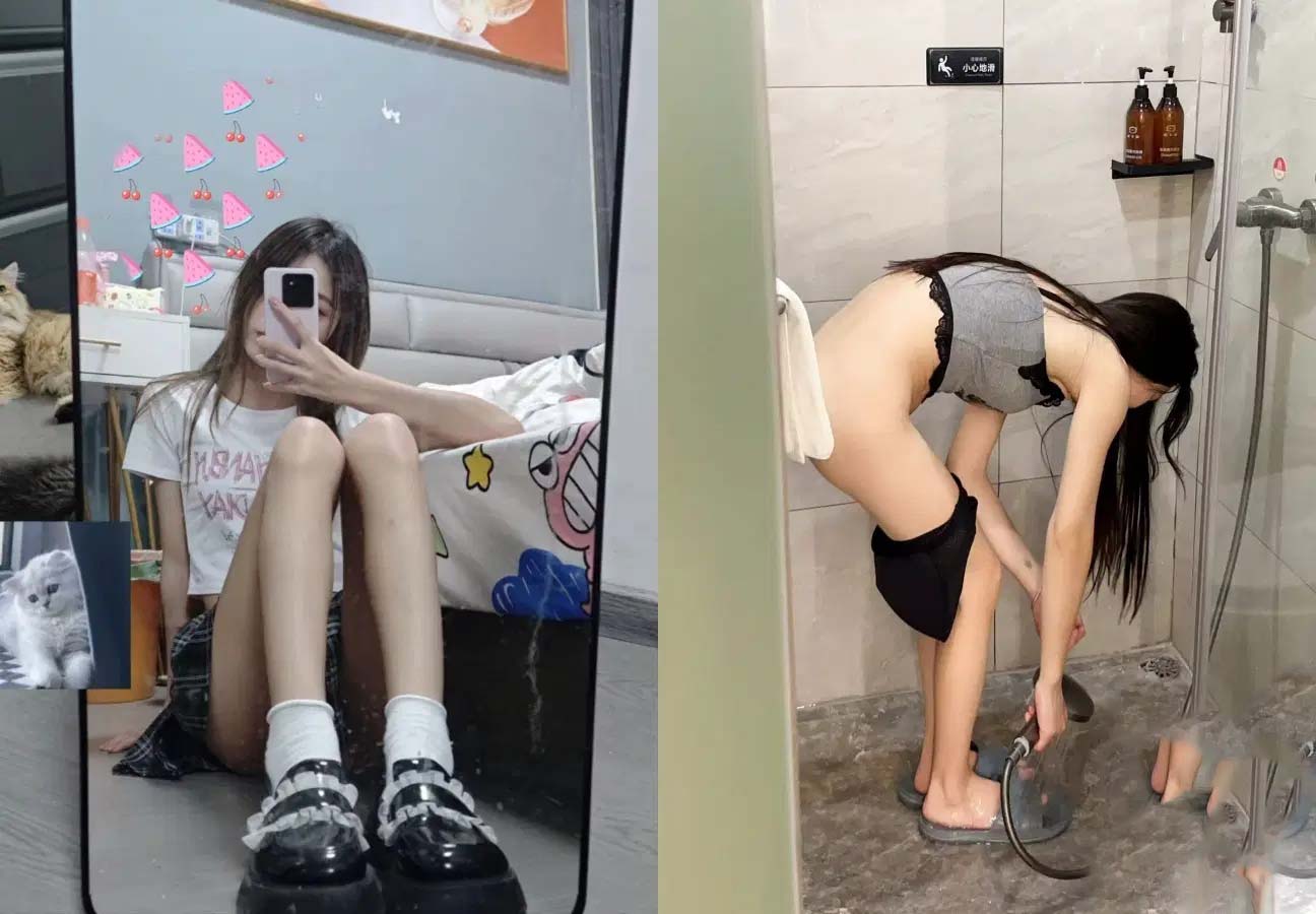 【短片x20】流出樂橙酒店高清台偷拍高校反差婊女學生